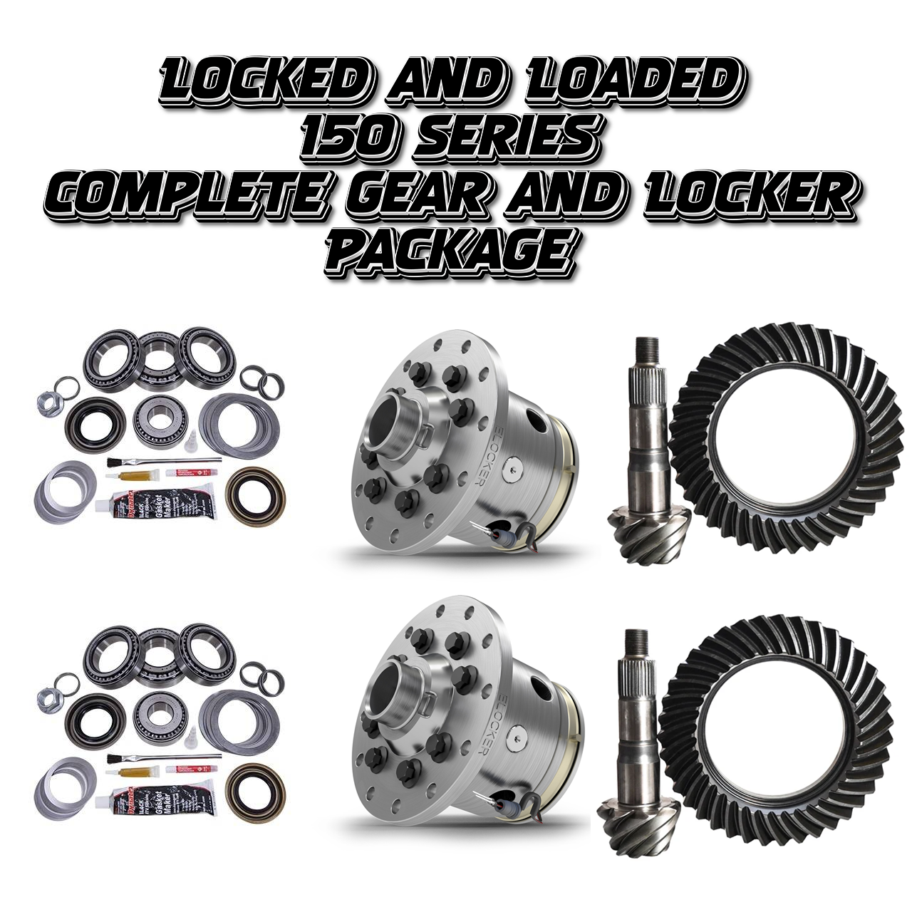 5G 4Runner/GX460/10+ FJ Cruiser Locked And Loaded Kit - Gear and Locker Package