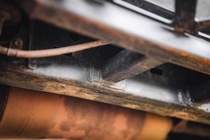 Tandem Off-Road Weld-on Sliders with Full Top Plate