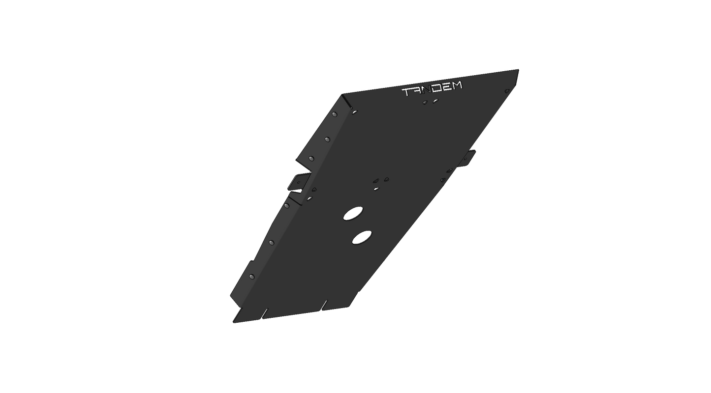 Tandem Off-Road Transmission / T-case Skid Plate