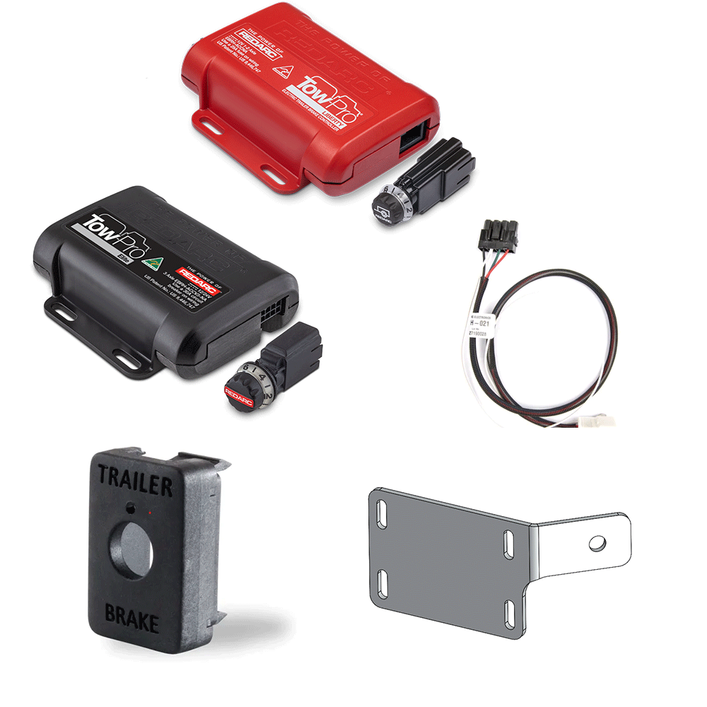 Tow Pro Trailer Brake Controller Package