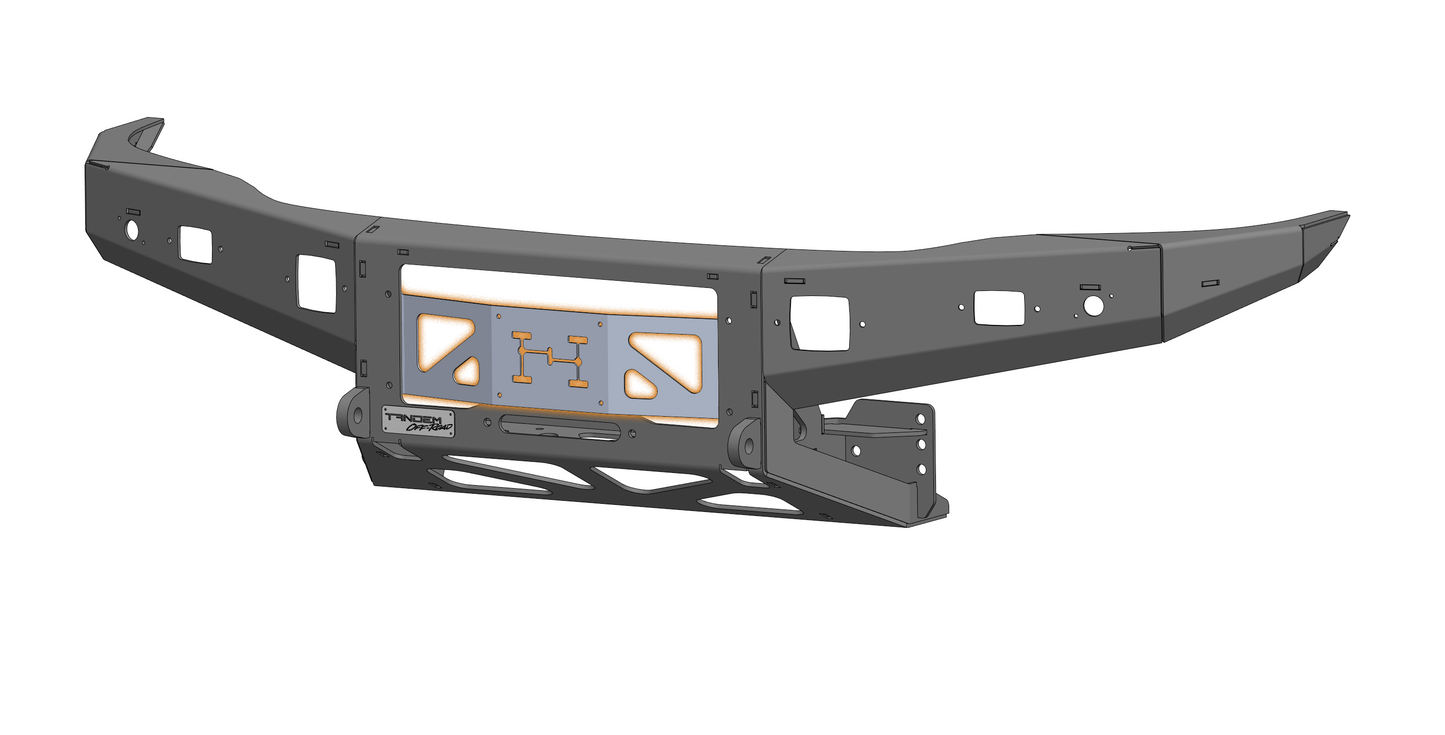 Sierra Tango Bumper Winch Cover Plate