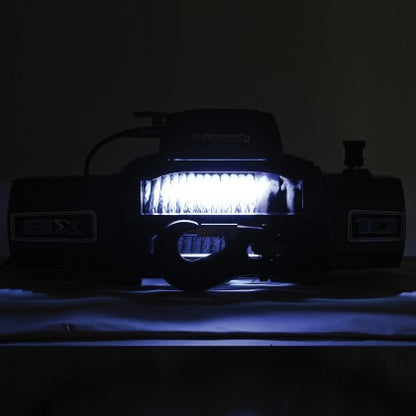 Superwinch SX12SR Winch Graphite 12V 12000 lbs with Synthetic Rope