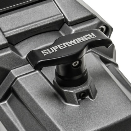 Superwinch SX12SR Winch Graphite 12V 12000 lbs with Synthetic Rope