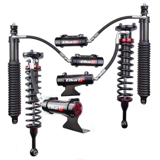 Elka 2.5 RESERVOIR FRONT & REAR KIT SHOCKS for TOYOTA 6G 4RUNNER, 2025 (Leveling)