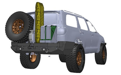 Tandem 2G Sequoia (2008+) Rear Bumper BASE