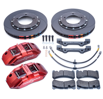 Powerbrake X-Line 4x4 Stage 1 Kit, Front | 200 Land Cruiser (2008-2015) / LX570